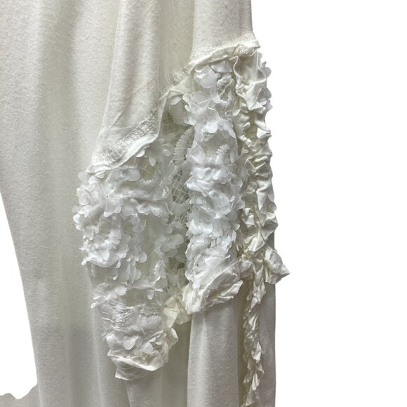 POL Off White Long Sleeve Lace NWOT - Picture 4 of 13